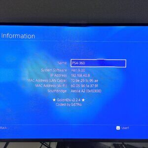 PS4 JB GoldHEN Playstation 2TB